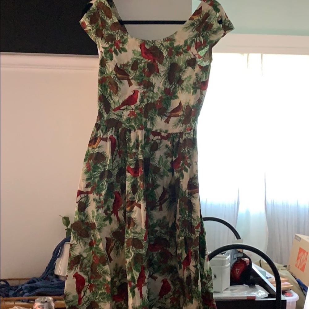 Christmas Whimsy Vintage Style Dress